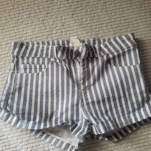 H&M Striped Shorts Size 2